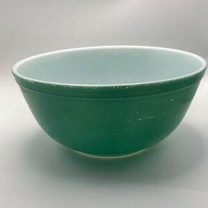 Pyrex Vintage Green Mixing Bowl #403